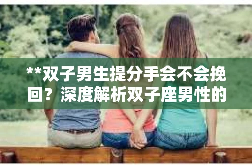 **双子男生提分手会不会挽回？深度解析双子座男性的情感决策**