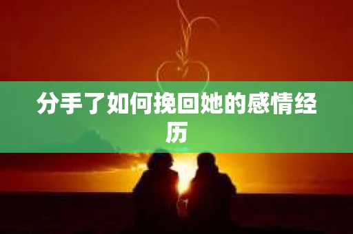 分手了如何挽回她的感情经历