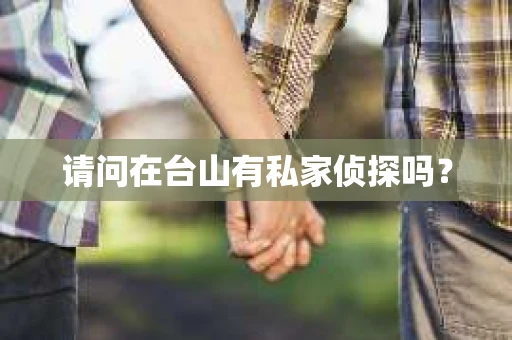 请问在台山有私家侦探吗？