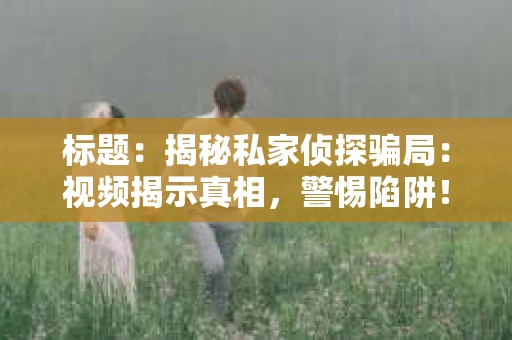 标题：揭秘私家侦探骗局：视频揭示真相，警惕陷阱！