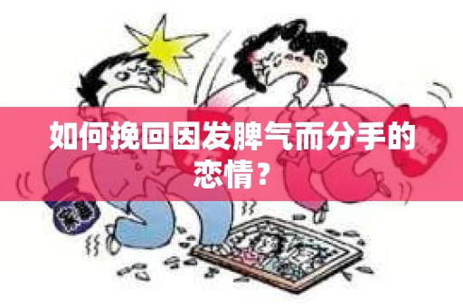 如何挽回因发脾气而分手的恋情？