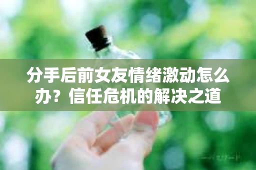 分手后前女友情绪激动怎么办？信任危机的解决之道
