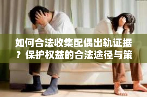 如何合法收集配偶出轨证据？保护权益的合法途径与策略