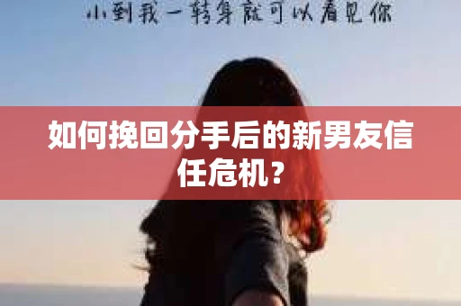 如何挽回分手后的新男友信任危机？