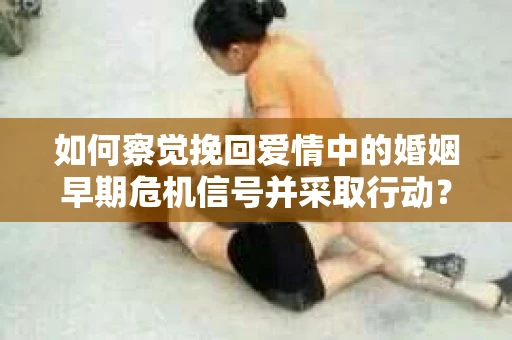 如何察觉挽回爱情中的婚姻早期危机信号并采取行动？