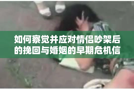 如何察觉并应对情侣吵架后的挽回与婚姻的早期危机信号？