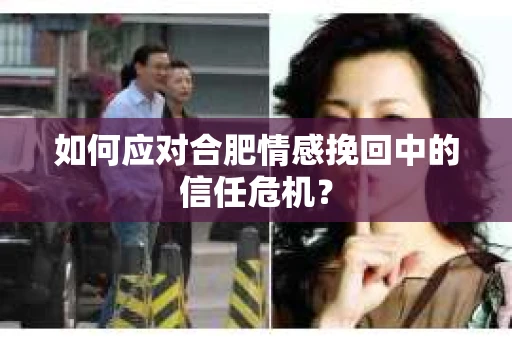 如何应对合肥情感挽回中的信任危机？
